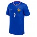 Maglie da calcio Francia Olivier Giroud #9 Prima Maglia Europei 2024 Manica Corta